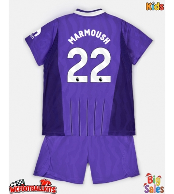 Tottenham Hotspur Omar Marmoush #22 Replica Third Stadium Kit for Kids 2026-27 Short Sleeve (+ pants)